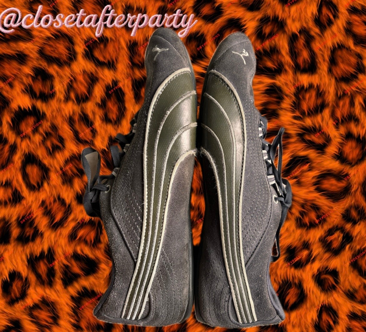 VINTAGE Low Profile Puma Speedcat Moto Sneakers
